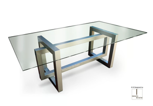 THASOS - Rectangular glass table _ Gonzalo De Salas